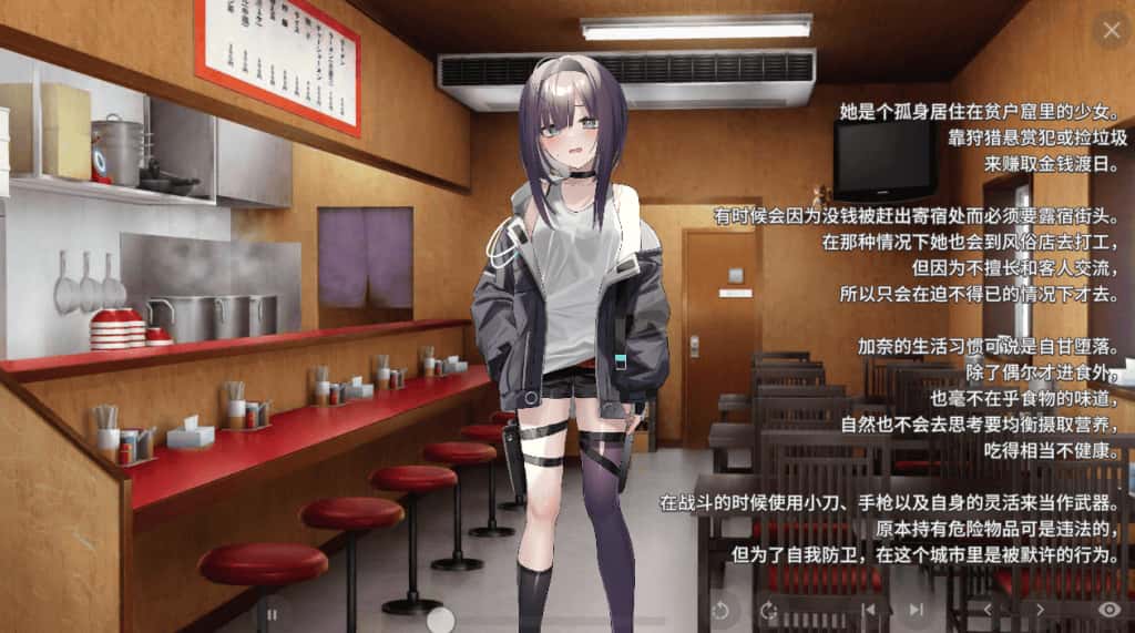 PC/SLG OD Edition Dead-End City: 死废城的少女 575M全息投影